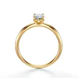 Pierścionek z owalnym diamentem 0.60 ct SBPZ_034